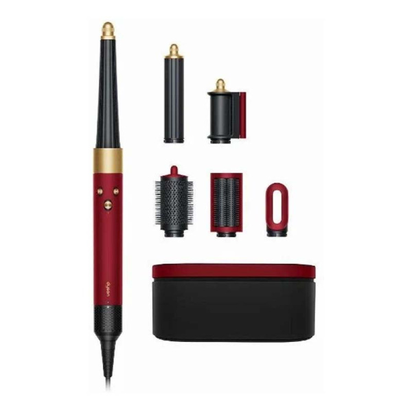 Стайлер Dyson AirWrap Complete Long HS08 Curly+Coily, Red Velvet/Gold, красный/золотой