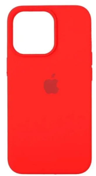 Чехол Silicone Case для iPhone 15 Pro Max Red, цвет красный