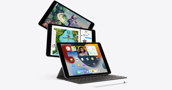 Планшет Apple iPad 10.2 (2021) Wi-Fi 64GB Space Grey, Серый космос