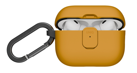 Чехол Uniq CLYDE Lock case Racing Yellow/Dark Grey для Airpods Pro 3