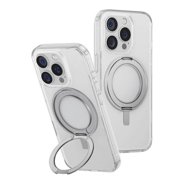 Чехол Uniq Swivix with 360-Rotating stand Clear (Magsafe) для iPhone 16 Pro Max