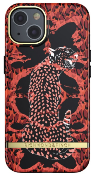 Чехол Richmond & Finch для iPhone 13, цвет "Янтарный гепард" (Amber Cheetah) (R47012)