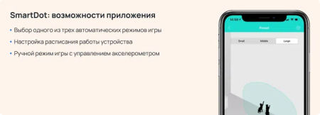 Умная игрушка для кошек Petoneer Smart Dot (PTY010)