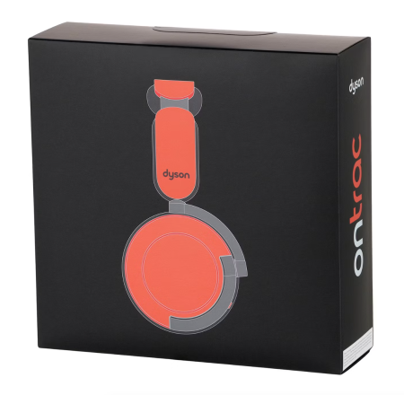 Беспроводные наушники Dyson OnTrac Ceramic Cinnabar, черный/красный