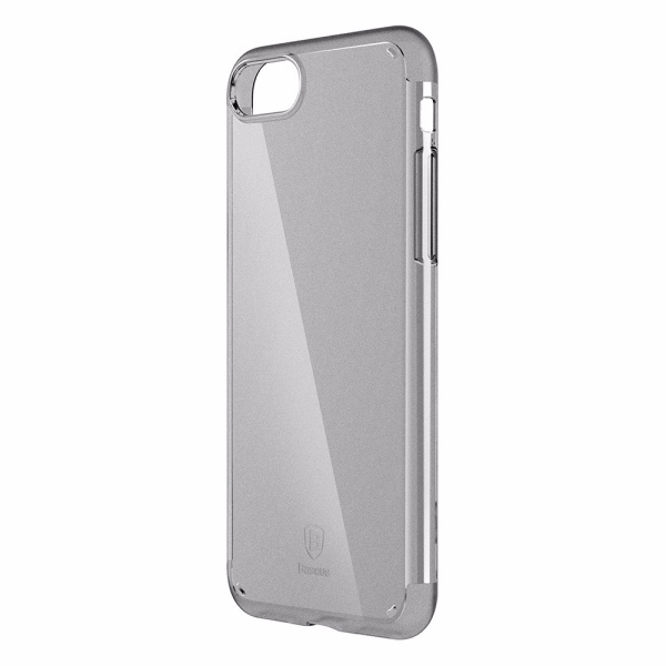 Чехол Baseus slim case multi protective для iPhone 7/8/SE, цвет Прозрачный черный (WIAPIPH7-CT01)