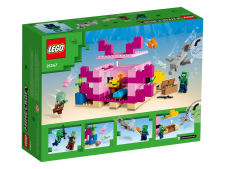 Конструктор LEGO Minecraft - Дом Аксолотля (21247)