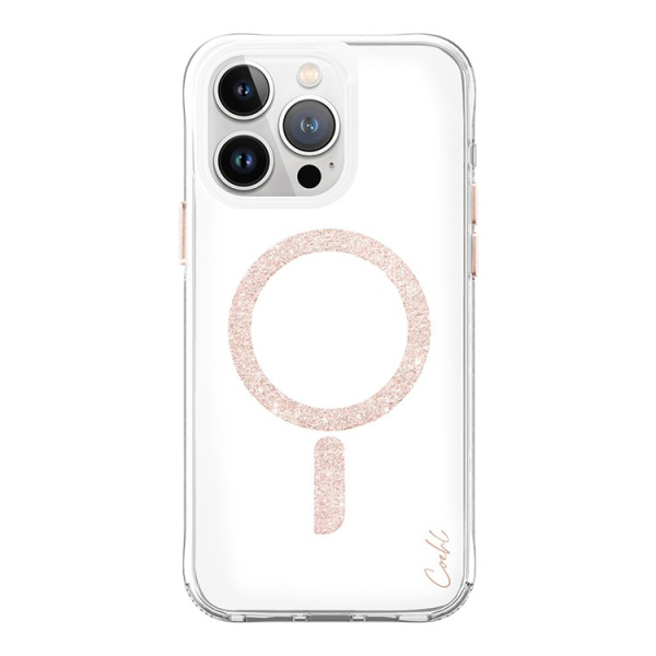 Чехол Uniq для iPhone 15 Pro чехол COEHL Glace Rose Gold (MagSafe)