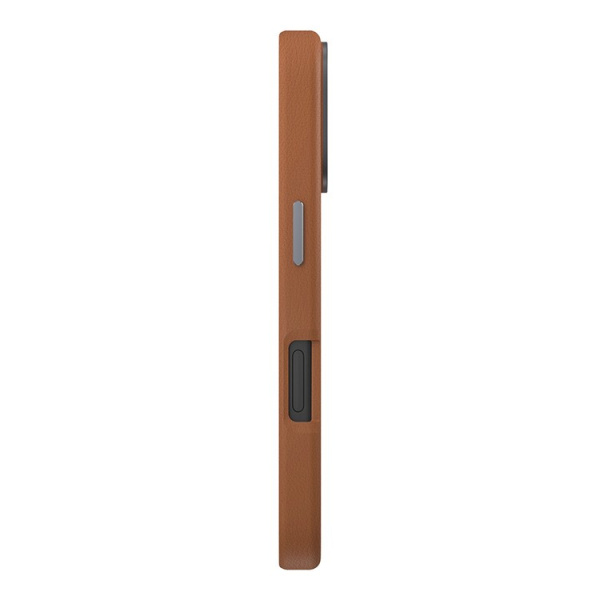 Чехол Uniq кожаный Lyden Caramel (Magsafe) для iPhone 16 Pro Max