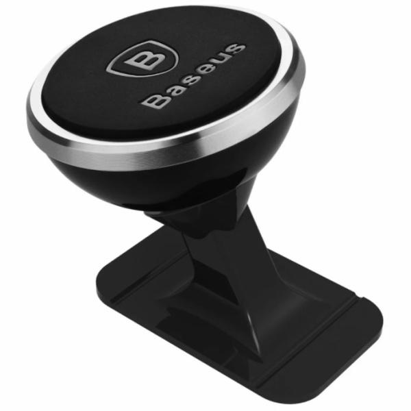 Магнитный автомобильный держатель Baseus 360 Rotation Magnetic Mount holder silver