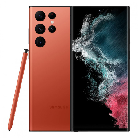 Смартфон Samsung Galaxy S22 Ultra (2022) 12/256Gb Красный
