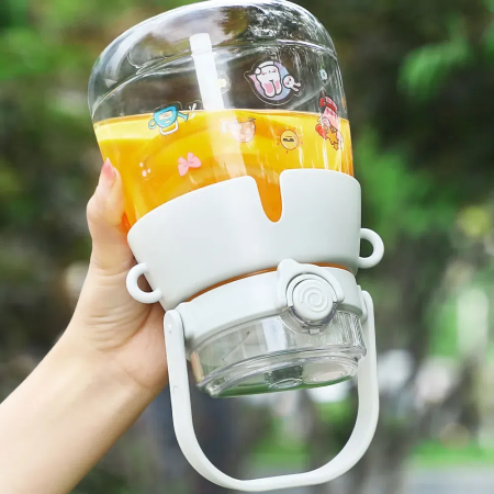 Детская бутылка для воды Xiaomi Sanvcat double drink sports 1300ml SWM-X0005