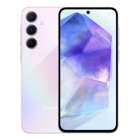 Samsung Galaxy A55 (2024) 8/256Gb Awesome Lilac, лавандовый