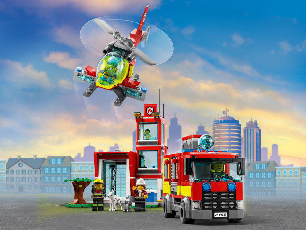 Конструктор LEGO City - Fire Пожарная часть (60320)