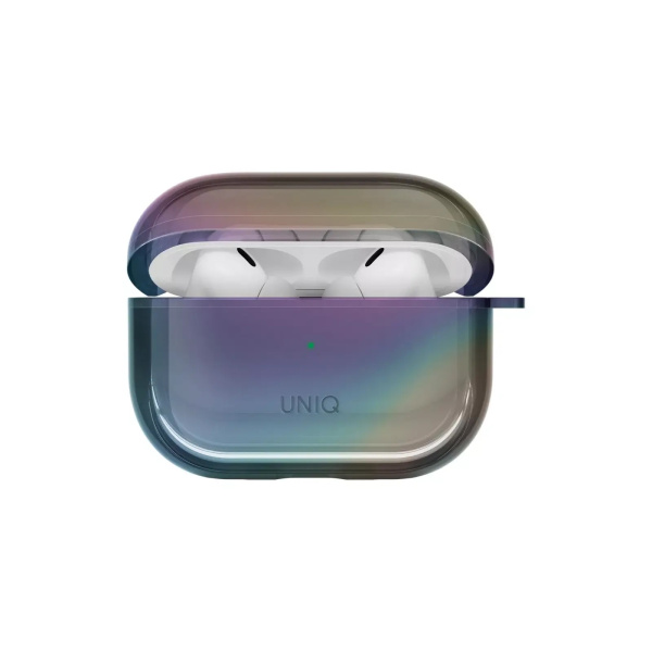Чехол Uniq Iridescia (holographic) Midnight Quartz для Airpods Pro 2