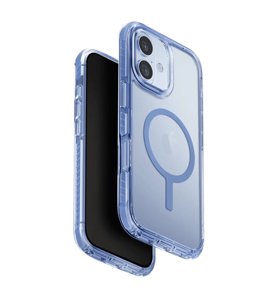 Чехол Uniq Combat Mist  Blue (MagSafe) для iPhone 17