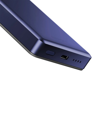 Внешний аккумулятор Energea AluPac 10K (CCC), 10000W MagSafe 15W USB-C 20W Ultra Light Aluminium Blue
