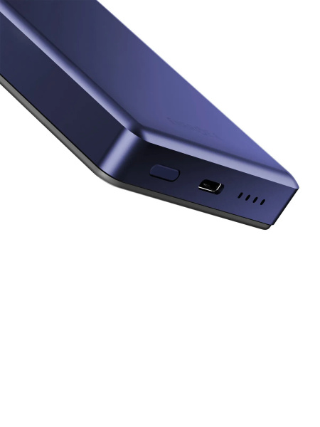 Внешний аккумулятор Energea AluPac 10K (CCC), 10000W MagSafe 15W USB-C 20W Ultra Light Aluminium Blue