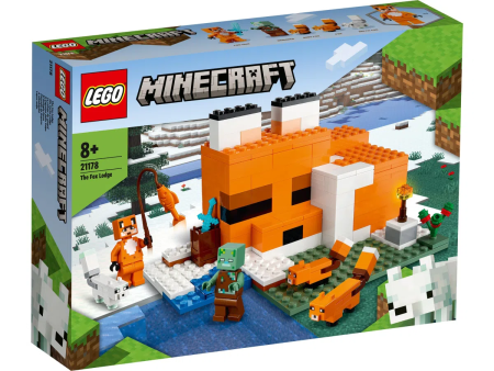 Конструктор LEGO Minecraft - Лисья хижина (21178)