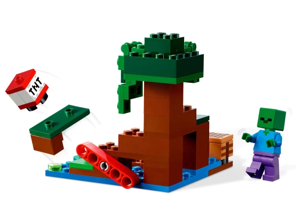 Конструктор LEGO Minecraft - Болотное приключение (21240)