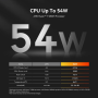 Мини ПК Beelink SER5 Max (AMD Ryzen 7 5800H (3.2 ГГц), RAM 16 ГБ, SSD 500 ГБ, AMD Radeon Graphics, Windows 11 Pro), SER5 Max 5800H 16/500ГБ, черный