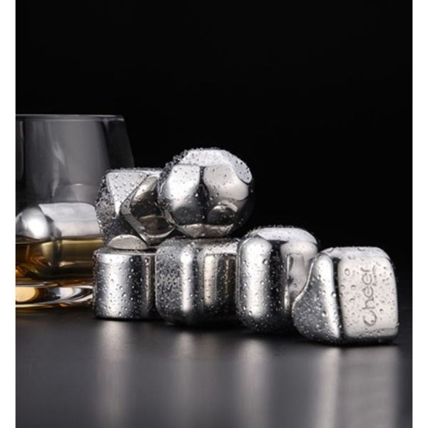 Охлаждающие камни для виски Circle Joy Ice Cubes CJ-BK02 6шт