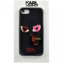 Чехол CG Mobile Karl Lagerfeld Choupette in Love 2 Hard PU для iPhone 7/8/SE 2020, цвет Черный (KLHCP7CL2BK)