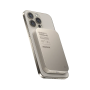 Внешний аккумулятор Momax Q.Mag X1 10000 mAh, Натуральный титан (IP117AE)