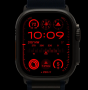 Apple Watch Ultra 2 49 мм корпус из титана ремешок Alpine Loop оливкового цвета