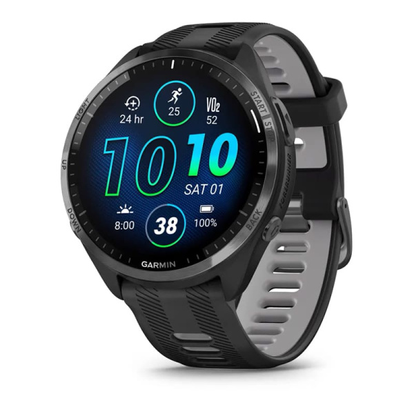 Смарт часы Garmin Forerunner 965 Black, титановый черный