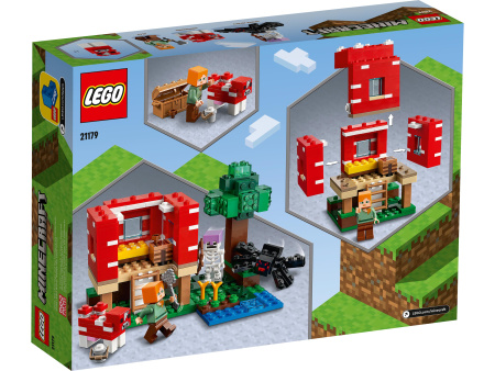 Конструктор LEGO Minecraft - Грибной дом (21179)