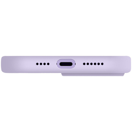 Чехол Uniq LINO для iPhone 14 Plus, цвет Лавандовый (Lavender)