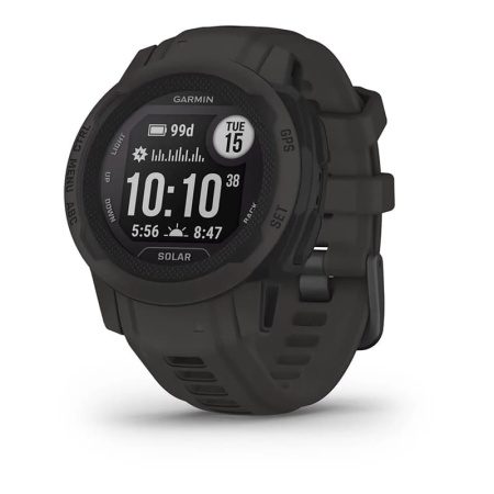 Смарт часы Garmin Instinct 2S Solar Graphite, графитовый