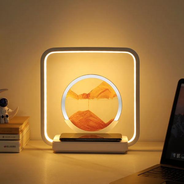 Декоративный ночник Quicksand Table Lamp, Желтый