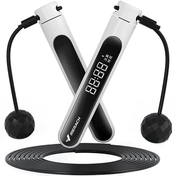 Умная скакалка Xiaomi Merach Intelligent Counting Rope Skipping J1 Black