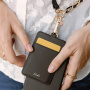 Ремешок на шею/руку Uniq COEHL Caryne 3-in-1 Lanyard and Handstrap + ID Card Ebony