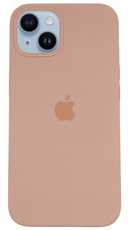 Чехол Silicone Case для iPhone 14 Pink Sand, цвет Розовый Песок
