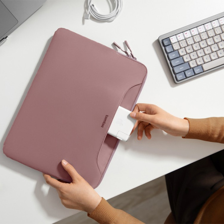 Сумка Tomtoc TheHer Laptop Handbag A21 для MacBook 13-14", Raspberry
