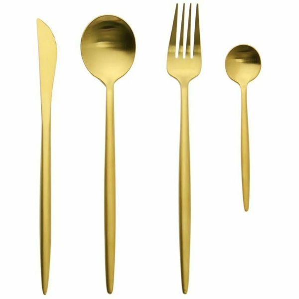 Набор столовых приборов Maison Maxx Stainless Steel Cutlery Set CYZ-001J Gold