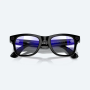 Умные очки Ray-Ban Smart Glasses Wayfarer Shiny Black/Clear, RW4006, размер М, Без автозатемнения