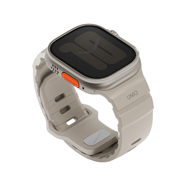 Ремешок Uniq Alton Silicon Strap Light Sand для Apple Watch 49/46/45/44 mm