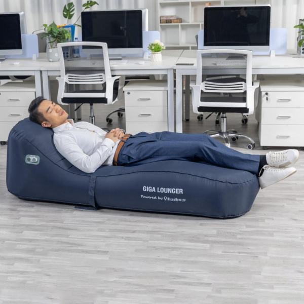 Надувная кровать Xiaomi One Night Inflatable Leisure Bed GS1 Blue