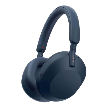 Беспроводные наушники с шумоподавлением Sony (WH-1000XM5) Midnight Blue, синий