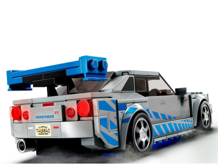 Конструктор LEGO Speed Champions - Nissan Skyline GT-R (R34) Форсаж 2 (76917)