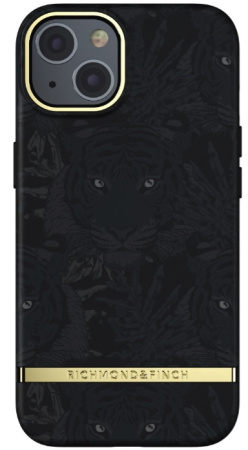 Чехол Richmond & Finch для iPhone 13, цвет "Черный тигр" (Black Tiger) (R47039)
