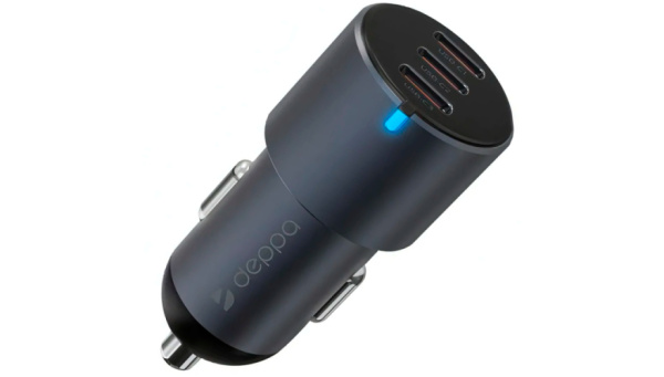 АЗУ Deppa 3xUSB-C PowerDelivery 65W