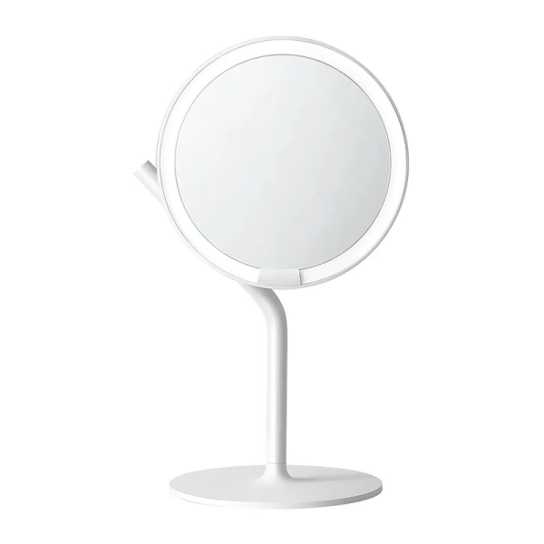 Зеркало косметическое Xiaomi AMIRO Mini 2 Desk Makeup Mirror Белый (AML117)