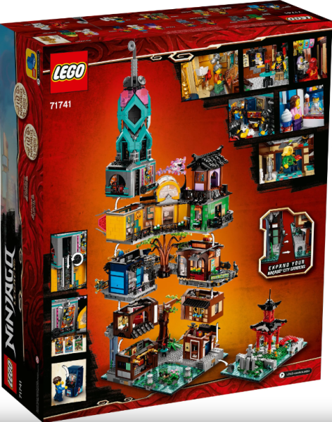 Конструктор LEGO Ninjago 71741 Сады Ниндзяго-Сити