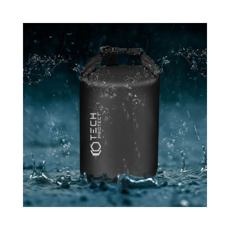 Защитная водонепроницаемая сумка Tech-Protect 20L Universal Waterproof Bag, Black