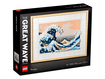 Конструктор LEGO ART - Большая волна в Канагаве (31208)