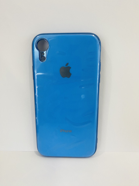 Чехол для iPhone XR Roal matte силикон (голубой)